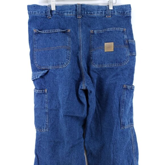 Bear River Men's Size 36/32 Flannel Lined Denim Jeans - Picture 5 of 10